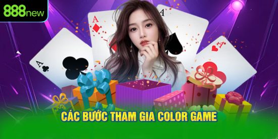 Các bước tham gia Color Game